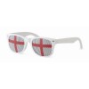 Lunettes de supporter avec drapeau