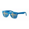 Lunettes de supporter avec drapeau