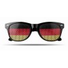 Lunettes de supporter avec drapeau