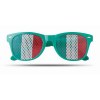 Lunettes de supporter avec drapeau