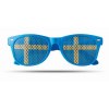 Lunettes de supporter avec drapeau