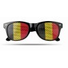 Lunettes de supporter avec drapeau