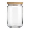 Bocal en verre Wood Jar