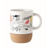 Tasse personnalisable avec base en lige