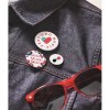 Badge taille moyenne 6 cm