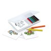 RECREATION - Set crayons de couleur en bois