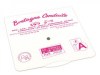 DISQUE DE STATIONNEMENT CARTON 15  X 15 CM
