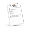 ECRITOIRE AVEC PLAQUE PORTE STYLO