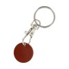 PORTE-CLE MOUSQUETON METAL AVEC JETON CADDIE