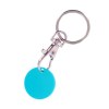 PORTE-CLE MOUSQUETON METAL AVEC JETON CADDIE