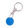 PORTE-CLE MOUSQUETON METAL AVEC JETON CADDIE