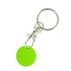 PORTE-CLE MOUSQUETON METAL AVEC JETON CADDIE