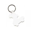 PORTE CLES PERSONNALISABLE DUR (anneau 25 mm)