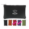 PORTE MONNAIE A FERMETURE ZIP PLASTIQUE EN SIMILI CUIR