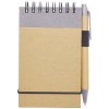Bloc-notes recyclé format A7 avec stylo Zuse