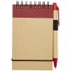 Bloc-notes recyclé format A7 avec stylo Zuse