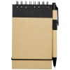 Bloc-notes recyclé format A7 avec stylo Zuse