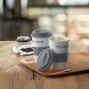 TRIBECA - Mug céramique avec silicone