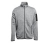 Veste polaire tricotée homme