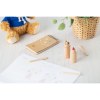 Tube en bois de 6 crayons Francis
