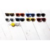 Lunettes de soleil en plastique Kenzie