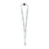 Cordon tour de cou blanc (+Quadri sublimation QS11)