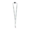 Cordon tour de cou blanc (+Quadri sublimation QS11)
