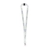 Cordon tour de cou blanc (+Quadri sublimation QS11)