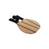 Set de plage frescobol en bois