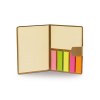 Carnet avec marques pages