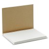Bloc papier repositionnable avec couverture souple 100 X72