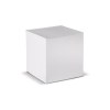 Cube papier blanc avec 10x10x10cm