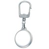 Porte-clés métal rond