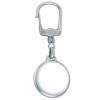 Porte-clés métal rond