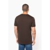 T-shirt col V manches courtes homme
