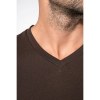 T-shirt col V manches courtes homme
