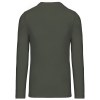 T-shirt col V manches longues