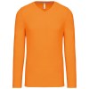 T-shirt col V manches longues