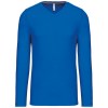 T-shirt col V manches longues