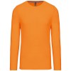 T-shirt col rond manches longues homme