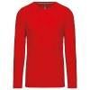 T-shirt col rond manches longues homme