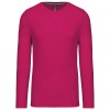 T-shirt col rond manches longues homme