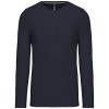 T-shirt col rond manches longues homme