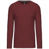 T-shirt col rond manches longues homme