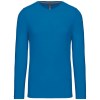 T-shirt col rond manches longues homme