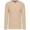 T-shirt col rond manches longues homme