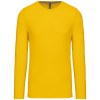 T-shirt col rond manches longues homme