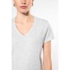 T-shirt col V manches courtes femme