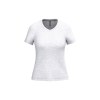 T-shirt col V manches courtes femme