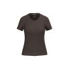 T-shirt col V manches courtes femme
